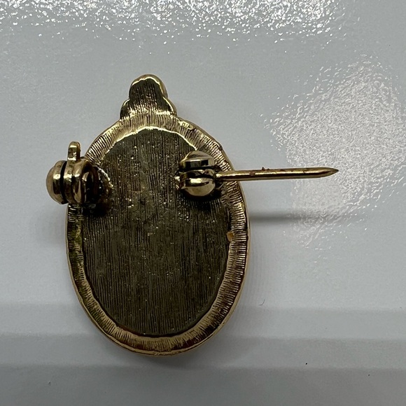 🤍SOLD🤍Cameo brooch - Picture 7 of 9